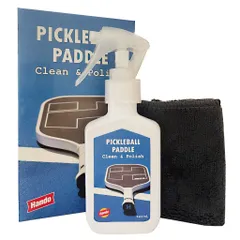 Chai Xịt Vệ Sinh Mặt Vợt Pickleball An Toàn - Bao Gồm Khăn Lau, Duy Trì Bóng Đá, Ngăn Ngừa Vi Khuẩn, Dụng Cụ Thể Thao Unisex