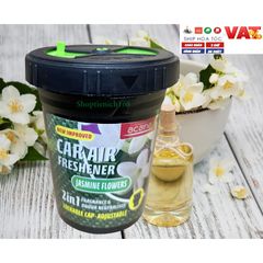 Sáp thơm cao cấp Acana 130g - Hương Nhài tự nhiên cho xe ô tô, phòng ngủ, tủ quần áo - Khử mùi hiệu quả, lưu hương lâu dài