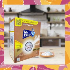 Muối Rửa Bát MR.FRESH 1000G - Bảo Vệ Máy Rửa Bát, Làm Mềm Nước, Chống Đóng Cặn - Dùng Cho Bosch, Siemens, Electrolux