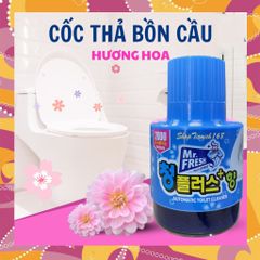 Chai thả bồn cầu diệt khuẩn tự động Mr.Fresh Hàn Quốc 180g - Khử mùi, làm sạch, giữ bồn cầu thơm mát, tiện lợi cho gia đình