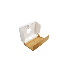 Hộp đựng giấy lau tay gắn tường nhựa ABS (Vàng) 376060