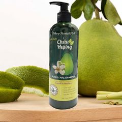 Dầu Gội Hương Bưởi & Dầu Xả Hương Gừng - Giúp Làm Sạch, Phục Hồi Tóc Hư Tổn, Ngừa Gãy Rụng, Dưỡng Tóc Mềm Mượt Tự Nhiên