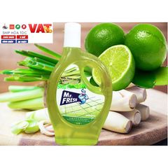 Nước Thơm Lau Sàn Mr.Fresh 5L Hương Cam Quế - Tẩy Rửa An Toàn, Diệt Khuẩn, Thơm Mát, Dùng Cho Mọi Loại Sàn Nhà