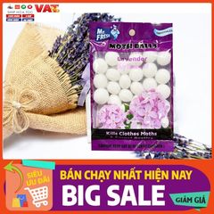 Túi Thơm Long Não Mr.Fresh Hương Chanh 120g - Khử Mùi, Đuổi Gián, Côn Trùng An Toàn Cho Nhà Cửa