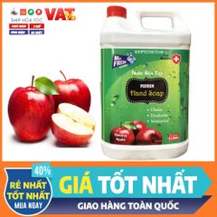 Nước rửa tay Premium Mr Fresh 5L Hương Táo - Kháng khuẩn, Làm sạch, Giữ ẩm, Phù hợp với tất cả loại da