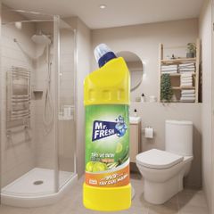 Chai Tẩy Vệ Sinh Toilet Đậm Đặc Mr.Fresh 900ml - Chanh Sả, Diệt Khuẩn, Khử Mùi Hiệu Quả Cho Nhà Tắm