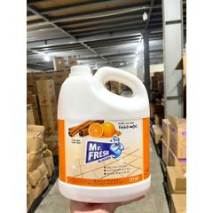 Nước Lau Sàn Diệt Khuẩn Mr.Fresh 4,2L Hương Cam Quế - Sạch Sẽ, Thơm Mát, Chống Vi Khuẩn Cho Nhà Cửa Sạch Đẹp
