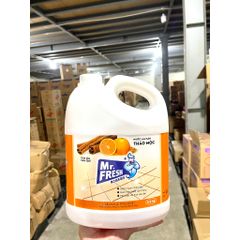 Nước Lau Sàn Diệt Khuẩn Mr.Fresh 4,2L Hương Cam Quế - Sạch Sẽ, Thơm Mát, Chống Vi Khuẩn Cho Nhà Cửa Sạch Đẹp