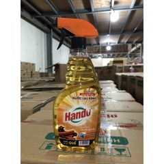 Nước Lau Kính Siêu Sạch Hando Hương Quế 680ml - Sáng Bóng Hiệu Quả, Vệ Sinh Kính Ô Tô, Gương, Màn Hình Tivi Tốt Nhất