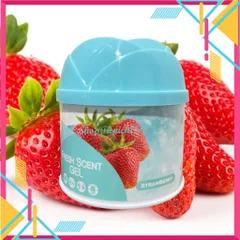 Sáp Thơm Hando 87g Hương Dâu - Khử Mùi Phòng Ngủ, Bếp, Tắm - Hương Thơm Tự Nhiên, Dễ Chịu, Sang Trọng