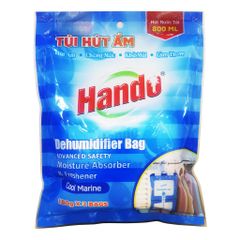 Túi Hút Ẩm Hando 360g - Khử Mùi, Ngăn Ngừa Nấm Mốc, Hương Hoa Dễ Chịu, Dùng Cho Tủ Quần Áo & Không Gian Khô Rang Thoáng Mát