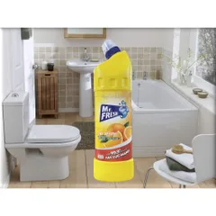 Chai tẩy vệ sinh toilet đậm đặc Mr.Fresh 900ml - Hương chanh sả & cam quýt, diệt khuẩn 99.9%, an toàn cho bề mặt sử dụng
