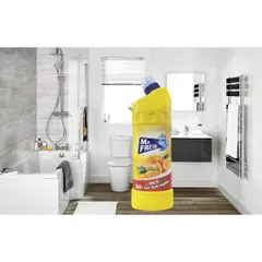 Chai tẩy vệ sinh toilet đậm đặc Mr.Fresh 900ml - Hương chanh sả & cam quýt, diệt khuẩn 99.9%, an toàn cho bề mặt sử dụng