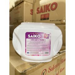 Viên Giặt Siêu Đậm Đặc SAIKO 45 Viên Hương Sakura - Giặt Sạch, Làm Mềm, Lưu Hương Lâu, Tiện Lợi Cho Gia Đình Bận Rộn