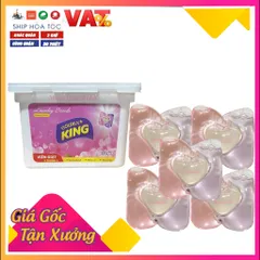 Viên Giặt Quần Áo 3IN1 Golden King - Khử Mùi, Kháng Khuẩn, Lưu Hương 2-3 Ngày, An Toàn Trên Mọi Loại Vải, Tiện Dụng Cho Gia Đình