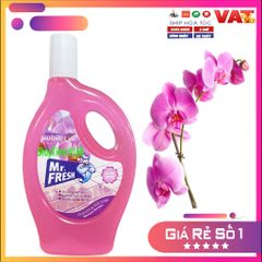 Nước Lau Sàn Khử Khuẩn Mr.fresh 1.1L Hương Lan - Dung Dịch Lau Sàn Thơm Sạch, An Toàn cho Gia Đình