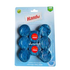 Viên tẩy và làm thơm toilet Hando 6 viên - Khử mùi, tẩy sạch bồn cầu hiệu quả, giữ vệ sinh an toàn cho sức khỏe gia đình