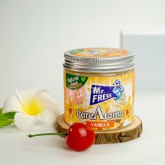 Sáp Thơm Phòng Khử Mùi Pure Aroma 230g - Hương Vani Tươi Mát, Khử Mùi Thuốc Lá, Dùng Cho Nhà, Xe, Tủ Quần Áo
