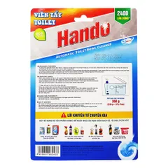 Viên tẩy và khử mùi toilet Hando - Combo 6 viên diệt khuẩn, lưu hương nhẹ nhàng, dễ sử dụng cho bồn cầu sạch sẽ và thơm mát.