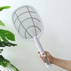 Vợt Muỗi Thông Minh Kiêm Đèn Bắt Muỗi Cao Cấp  - Thiết Bị Bảo Vệ An Toàn Và Hiệu Quả Cho Gia Đình - Pin Sạc 1200mAh, LED Tím Thu Hút Muỗi