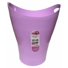 Thùng Đựng Rác Nhựa Bóng 2 Quai Xách Màu Xanh Lá - Thiết Kế Đẹp, Dễ Dàng Sử Dụng Cho Không Gian Nhà Ở
