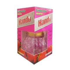 Sáp thơm khử mùi tủ lạnh Hando 160g - Hương Chanh, Hương Táo, Hương Dâu - Khử mùi hiệu quả đến 2 tháng, Thiết kế đẹp mắt, an toàn sử dụng