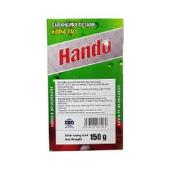 Sáp thơm khử mùi tủ lạnh Hando 160g - Hương Chanh, Hương Táo, Hương Dâu - Khử mùi hiệu quả đến 2 tháng, Thiết kế đẹp mắt, an toàn sử dụng
