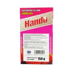 Sáp thơm khử mùi tủ lạnh Hando 160g - Hương Chanh, Hương Táo, Hương Dâu - Khử mùi hiệu quả đến 2 tháng, Thiết kế đẹp mắt, an toàn sử dụng