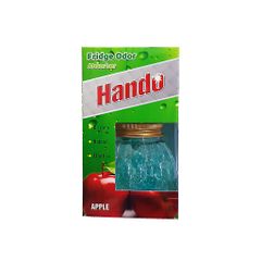 Sáp thơm khử mùi tủ lạnh Hando 160g - Hương Chanh, Hương Táo, Hương Dâu - Khử mùi hiệu quả đến 2 tháng, Thiết kế đẹp mắt, an toàn sử dụng