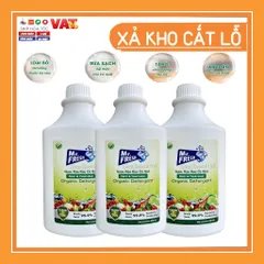 Nước Ngâm Rửa Rau Củ Quả Sinh Học Mr.Fresh 800ml - Loại Bỏ Chất Độc, Thuốc Trừ Sâu, An Toàn Cho Sức Khỏe, Thân Thiện Môi Trường