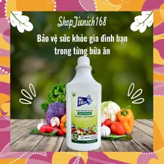 Nước Ngâm Rửa Rau Củ Quả Sinh Học Mr.Fresh 800ml - Loại Bỏ Chất Độc, Thuốc Trừ Sâu, An Toàn Cho Sức Khỏe, Thân Thiện Môi Trường