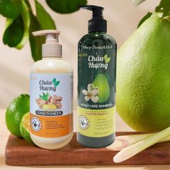 Dầu Gội Hương Bưởi Châu Hương 500ml - Phục Hồi Tóc Hư Tổn, Ngăn Ngừa Gãy Rụng, Dưỡng Tóc Suôn Mượt Tự Nhiên
