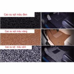Bộ Thảm Lót Sàn Ô Tô Dấu Bụi Siêu Sạch cho Xe 4-5 Chỗ - Cao Su Cao Cấp Màu Nâu, Dễ Dàng Vệ Sinh và Nhẹ Nhàng