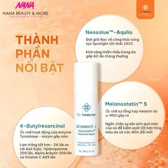 Kem Dưỡng Trắng Da Dr.Anwhite-2 Dr.Anmytas 30ML - Công Nghệ Ức Chế Melanin Hiệu Quả, Phù Hợp Mọi Loại Da