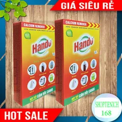 Bột Tẩy Cặn Vôi Ấm Đun Bình Nước Hando - Bộ 2 Hộp Giúp Làm Sạch và Bảo Vệ Sức Khỏe Gia Đình 150g