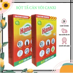 Bột Tẩy Cặn Vôi Ấm Đun Bình Nước Hando - Bộ 2 Hộp Giúp Làm Sạch và Bảo Vệ Sức Khỏe Gia Đình 150g