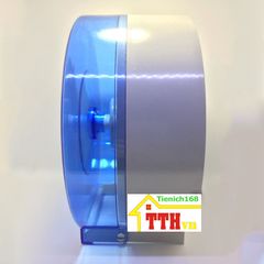 Hộp Đựng Giấy Vệ Sinh Gắn Tường Lớn 26x26cm - Nhựa PP Bền Đẹp, Thiết Kế Trong Suốt, An Toàn Cho Gia Đình