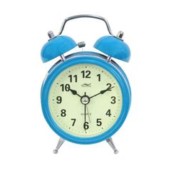 Đồng hồ báo thức để bàn Mini Alarm màu Vàng - Thiết kế xinh xắn, tiện lợi, có đèn xem giờ ban đêm, chuông kêu to, thích hợp trang trí phòng ngủ.
