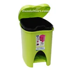 Thùng Rác Đạp Chân 7L HomeStar - Thiết Kế Dễ Thương, Chất Liệu Nhựa PP Bền Bỉ, Tiện Lợi Cho Gia Đình