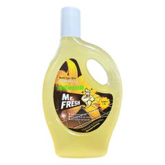Nước Lau Sàn Khử Trùng Mr.fresh 1,1L - Hương Ly Tươi Mát, Tiêu Diệt Bacteria, Sạch Sẽ Mọi Bề Mặt