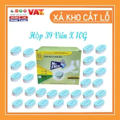Viên Rửa Chén Bát Mr.Fresh - Hộp 39 Viên x 10G Cho Máy Rửa Chén, Hiệu Quả Làm Sạch Tối Ưu, Dễ Sử Dụng