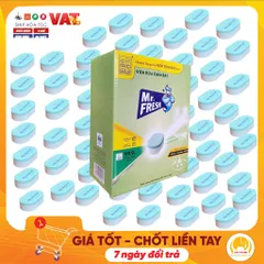 Viên Rửa Chén Bát Mr.Fresh - Hộp 39 Viên x 10G Cho Máy Rửa Chén, Hiệu Quả Làm Sạch Tối Ưu, Dễ Sử Dụng