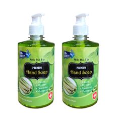 Combo Nước Rửa Tay Khử Mùi Mr.Fresh 500ml - Chai 2 Mùi Hương Dưa Táo & Dâu, Kháng Khuẩn, Làm Sạch Tay tiện lợi cho Gia Đình