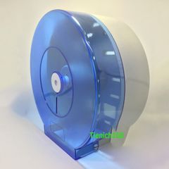 Hộp đựng giấy vệ sinh cuộn lớn gắn tường - Nhựa ABS bền bỉ, đựng được giấy 700 gram cho phòng tắm và nơi công cộng