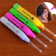 Dụng cụ lấy dáy tai kết hợp đèn soi đầu lấy mềm mại bằng silicon 1111 376423