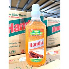 Nước Lau Sàn Đậm Đặc Siêu Sạch Hando 1L - Hương Hoa Hồng, An Toàn, Diệt Vi Khuẩn, Sáng Bóng Bề Mặt Sàn, Giải Pháp Vệ Sinh Thông Minh