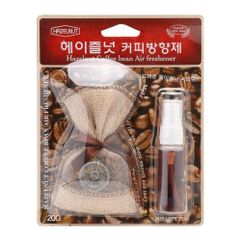 Túi Thơm Treo Xe Hương Cà Phê Hazelnut - Giúp Thư Giãn, Chống Say Xe Và Khử Mùi Hiệu Quả - Thiết Kế Vintage Hàn Quốc