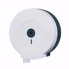Hộp Đựng Giấy Vệ Sinh Gắn Tường Cỡ Lớn 26x26cm Trắng - Nhựa PP Bền Đẹp, Thiết Kế Tiện Dụng, Dễ Thay Lõi