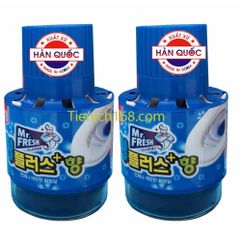 Bộ 2 Chai Thả Bồn Cầu Tự Động Khử Mùi và Diệt Khuẩn Mr.Fresh TI689 - Sạch Sẽ, Thơm Mát Như Khách Sạn 5 Sao