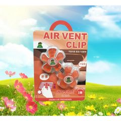 Kẹp Khử Mùi Ô Tô Air Vent Clip Hương Trái Cây Đỏ - Thiết Bị Tiện Ích Cho Khung Cảnh Thư Giãn Trong Xe